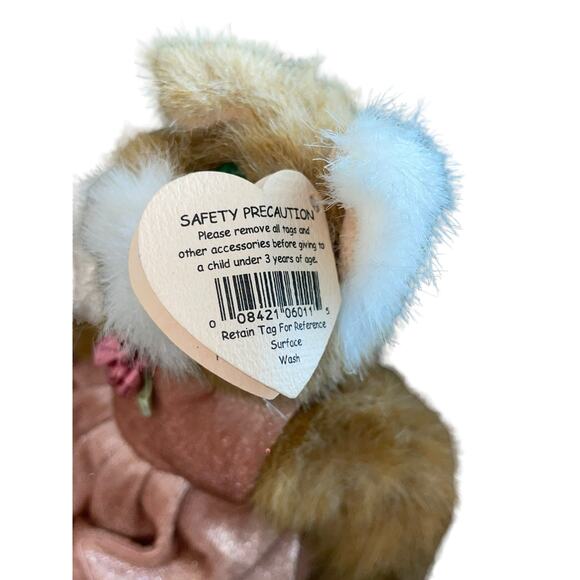 Ty Attic Treasures Pouncer Kitty Cat Plush 8" Stuffed Animal Nursery Toy Gift - Picture 7 of 9